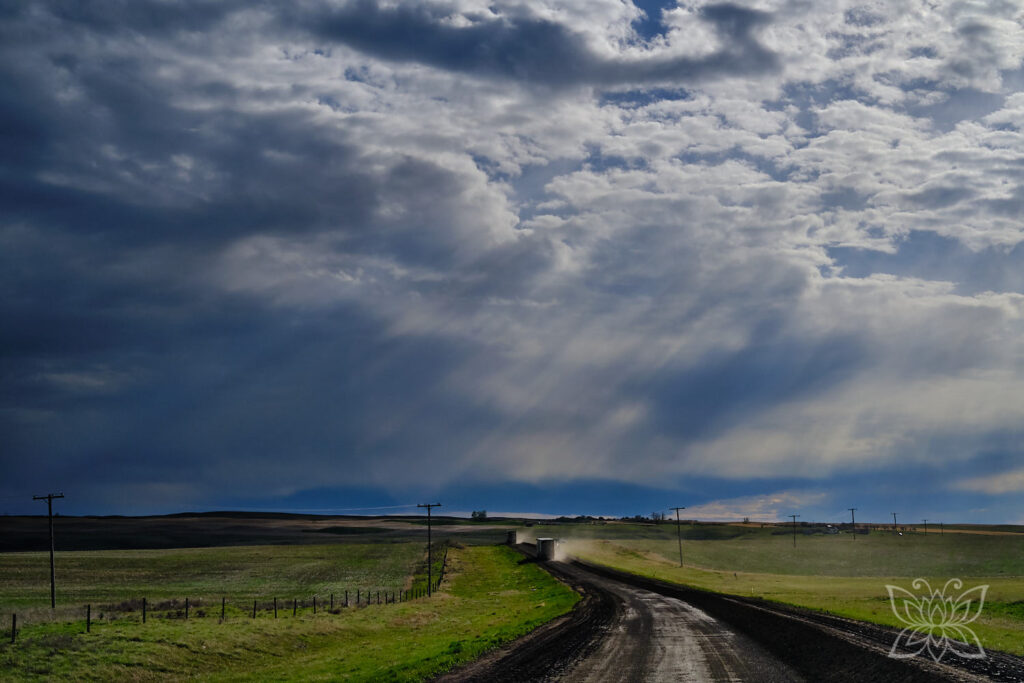 Dramatischer Wolkenhimmel