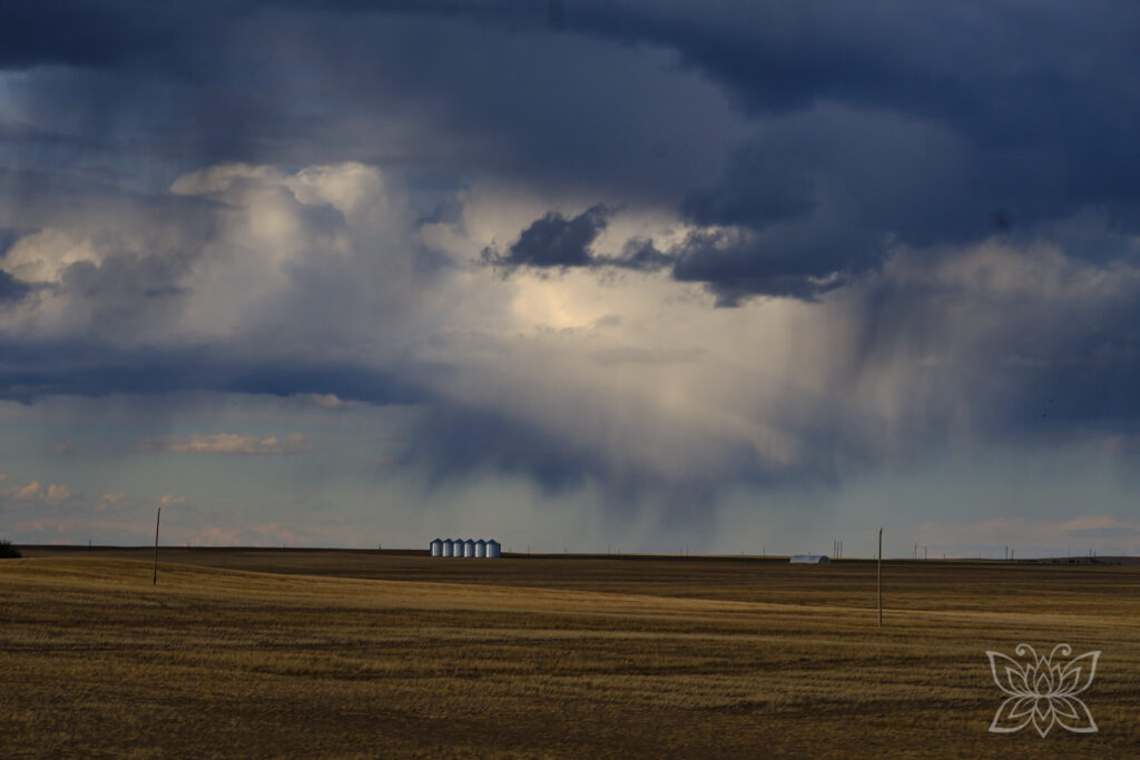 Dramatischer Wolkenhimmel