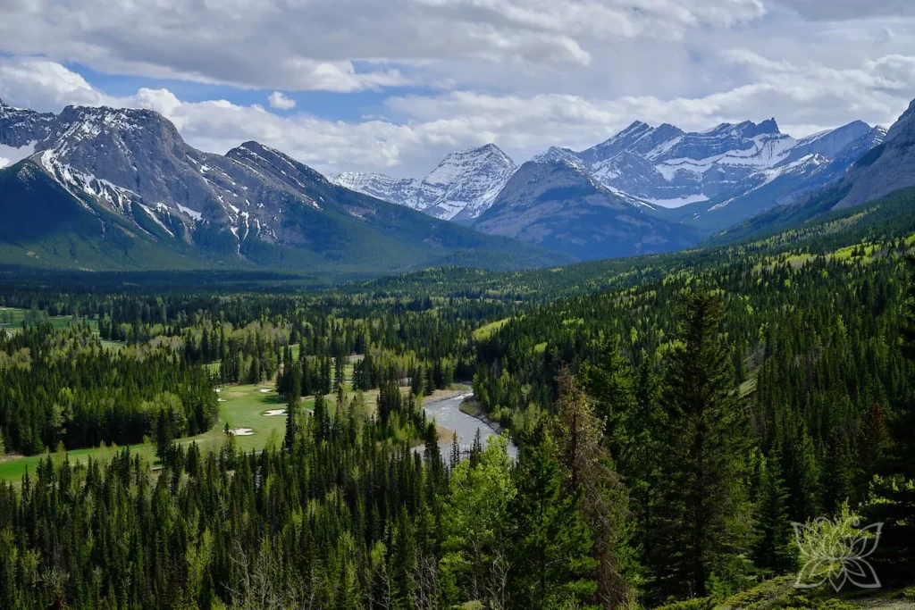 Kananaskis Provincial Park von oben