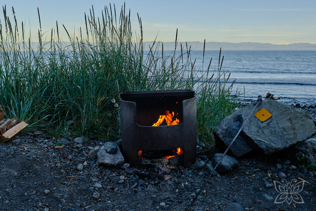 Lagerfeuer am Strand