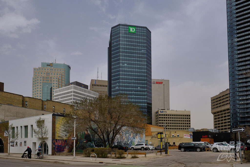 Stadtansicht in Winnipeg