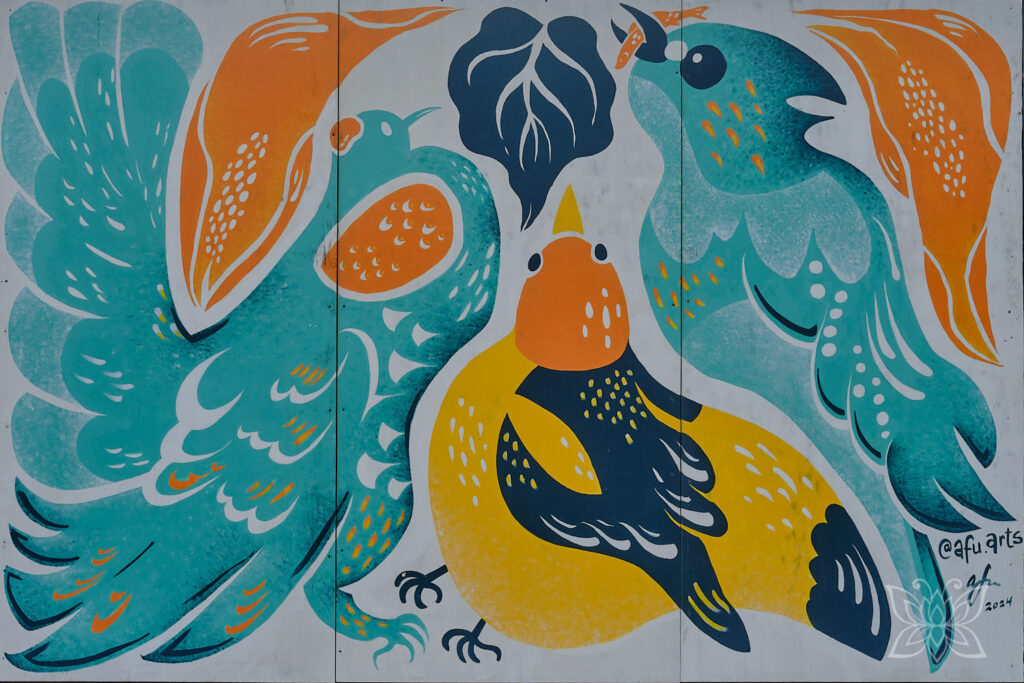 Indigenes Mural in Squamish