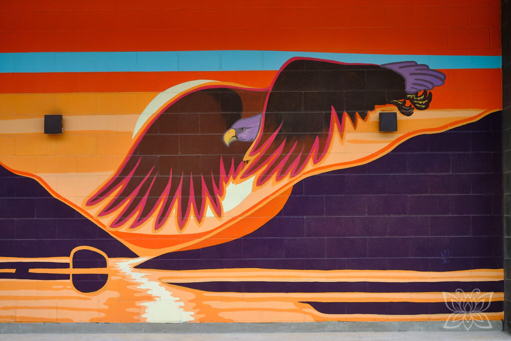 Indigenes Mural in Squamish