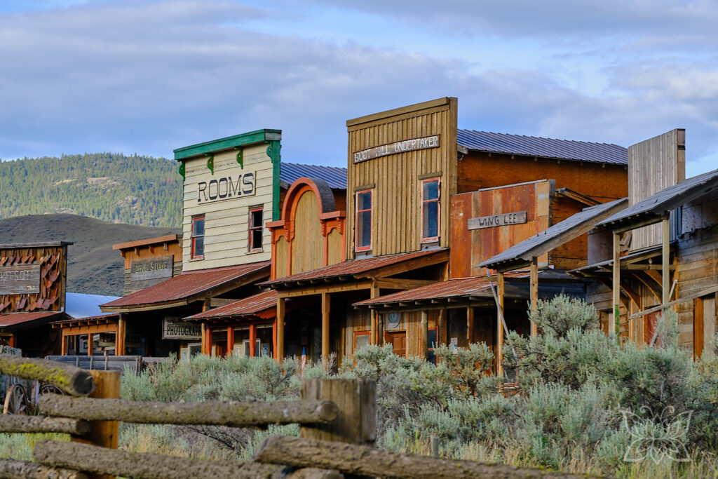 Western-Geisterstadt bei Kamloops