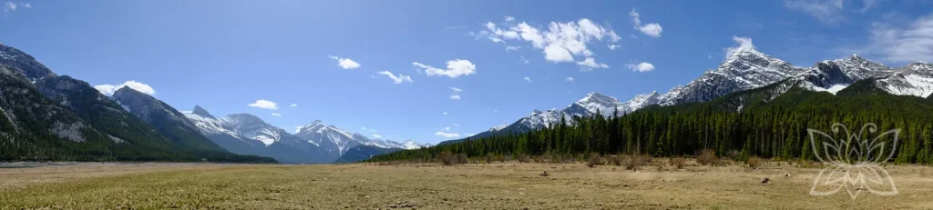 Panorama im Kananaskis Tal