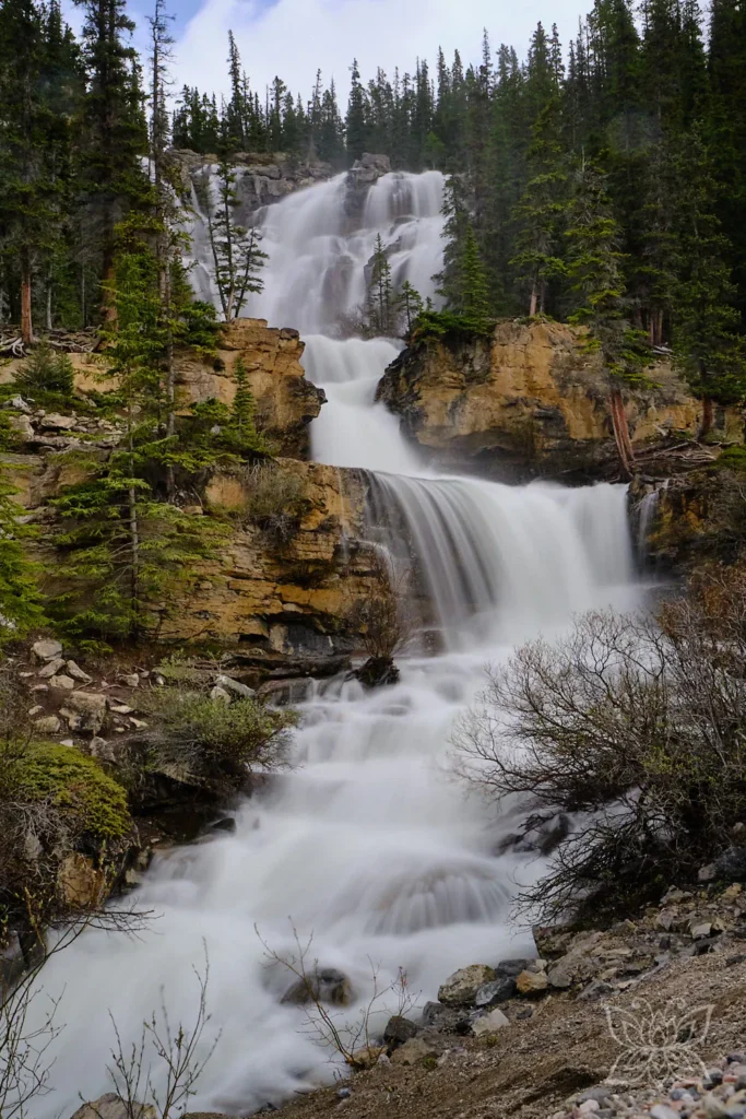 Wasserfall im Jasper Nationalpark