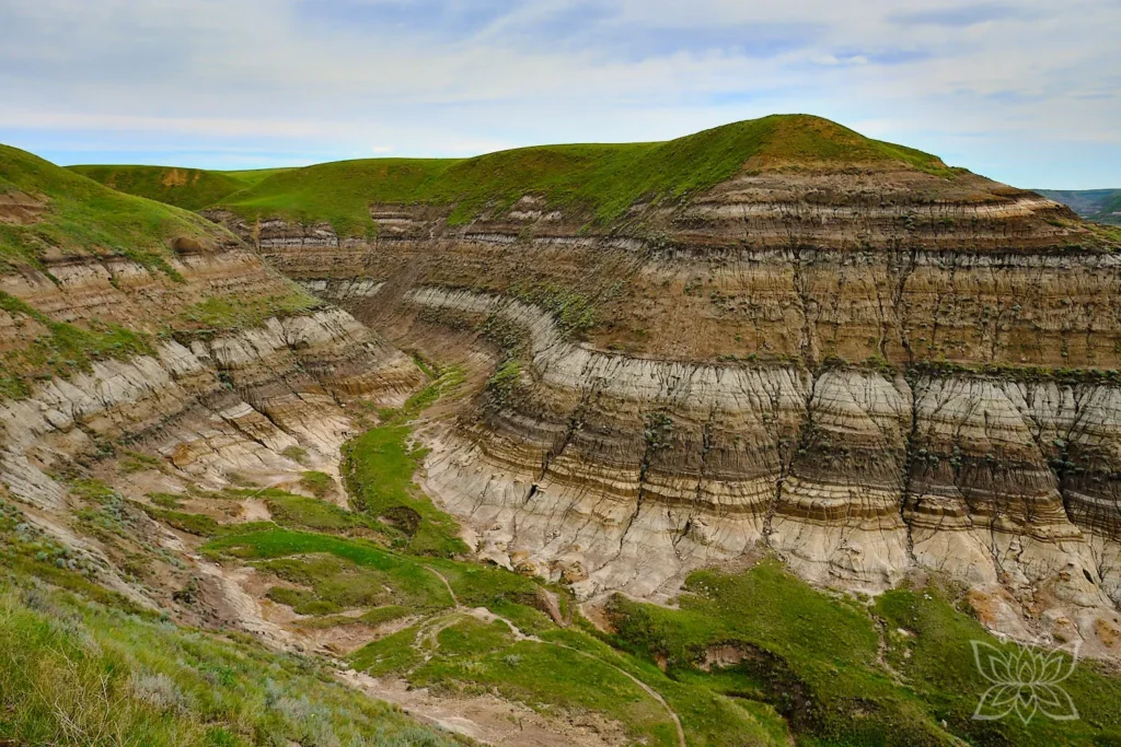 Wüstencanyon von oben